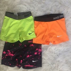 Nike | Shorts | Nike Pro Spandex Lot Of 